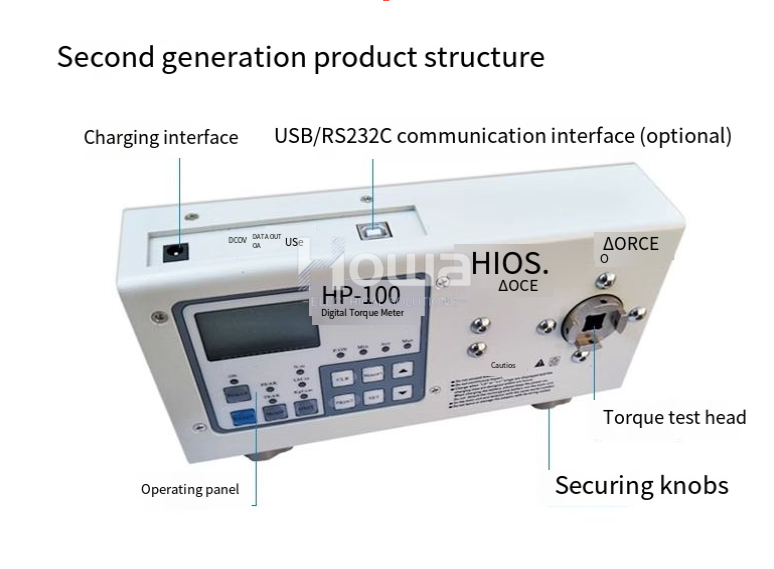Torquemeter Hios HP-100 Digital Torque Meter Torsiometer