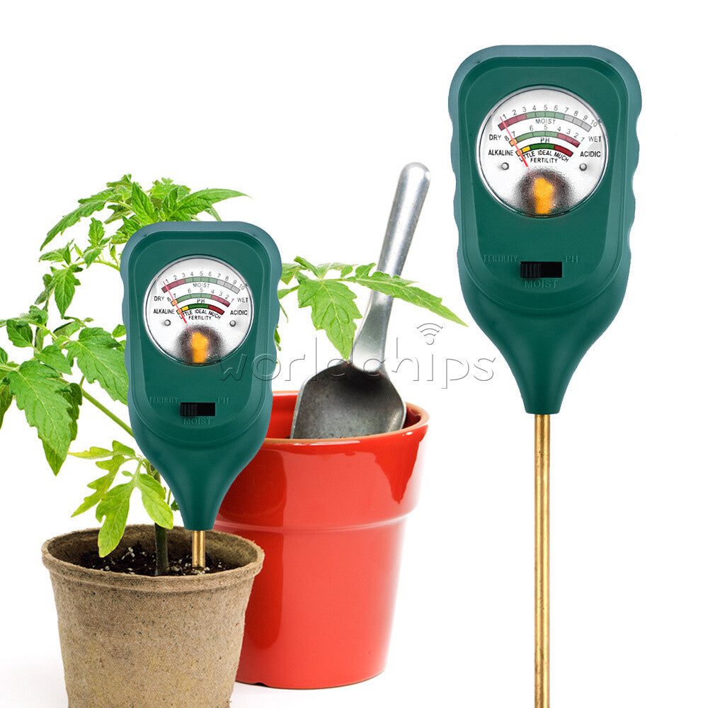 Garden Plant Soil Moisture PH Meter Hygrometer Probe Watering Analyzer Detector