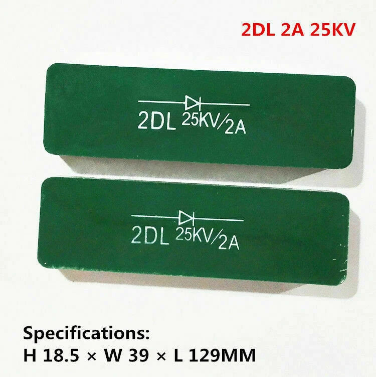 1pc 2DL 25KV 2A  high voltage and high frequency silicon stack rectifier diode