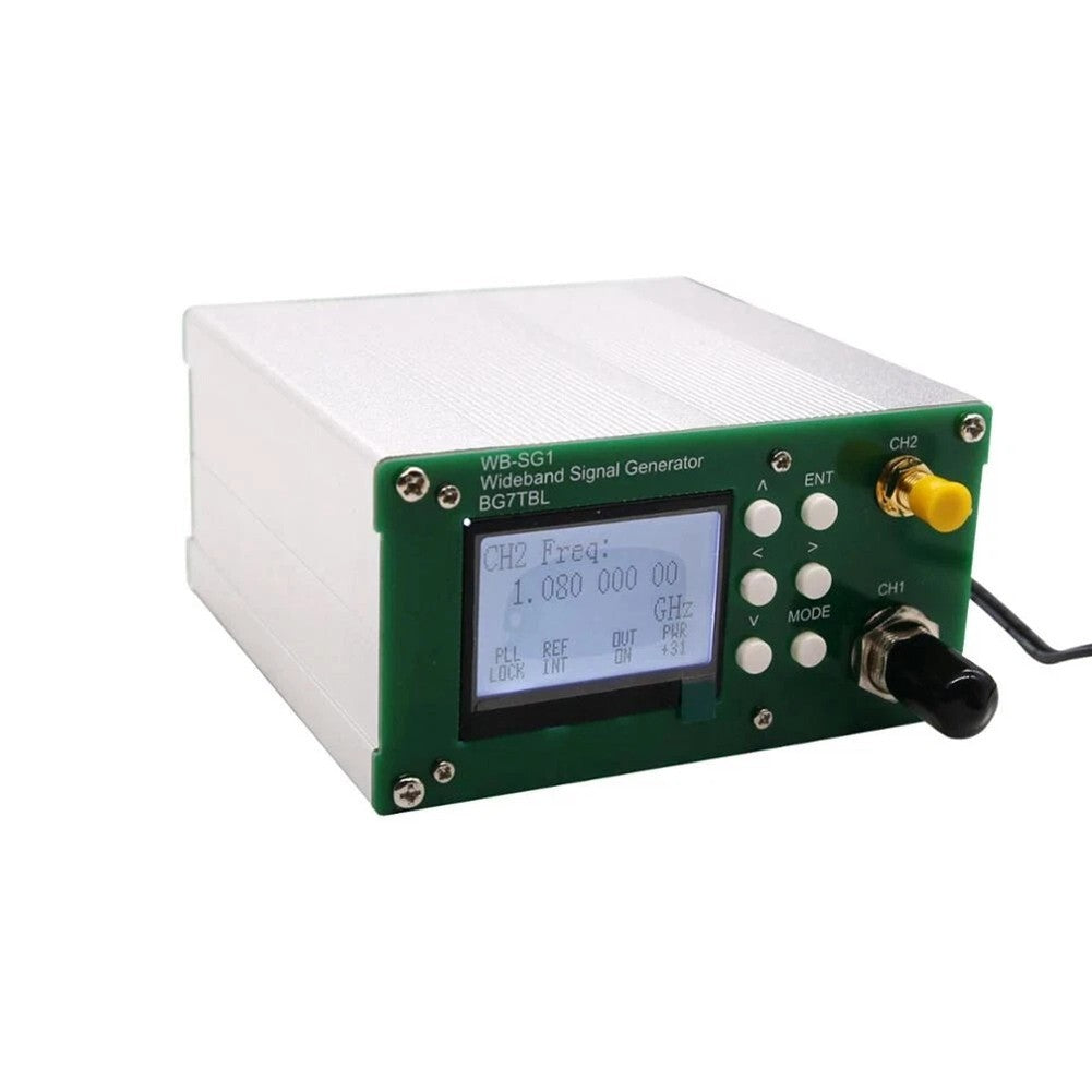 1Hz to 15GHz RF Signal Generator WBSG1 Wideband Builtin OCXO DC12V Adapter Pack