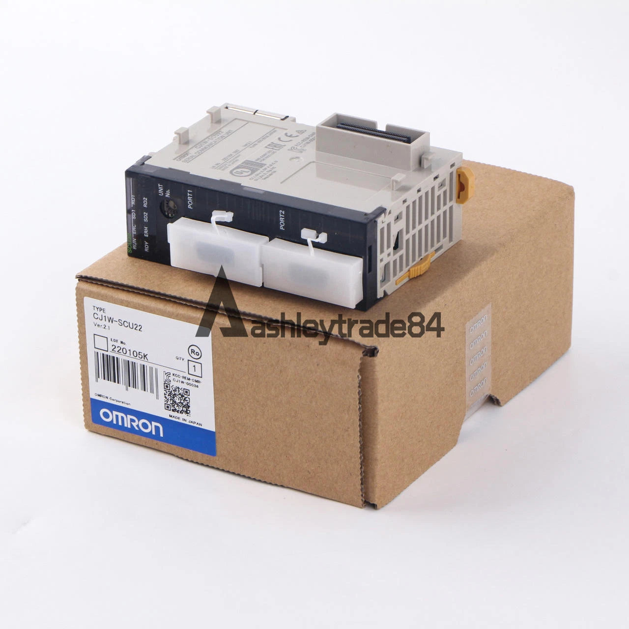 1PCS  Omron CJ1W-SCU22 Communication Unit #P