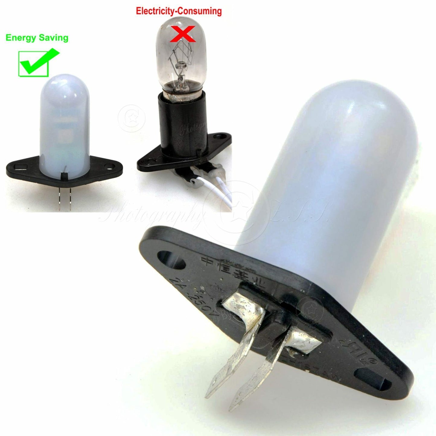 Microwave Oven Power-Save 100-250V 1.2W T170 LED Bulb For Galanz Midea Haier LG