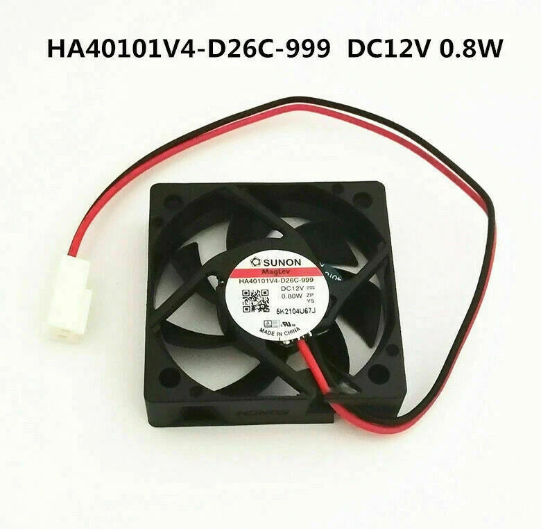 1x   HA40101V4-D26C-999 4010 4CM 12V 0.8W 2-pin magnetic suspension fan