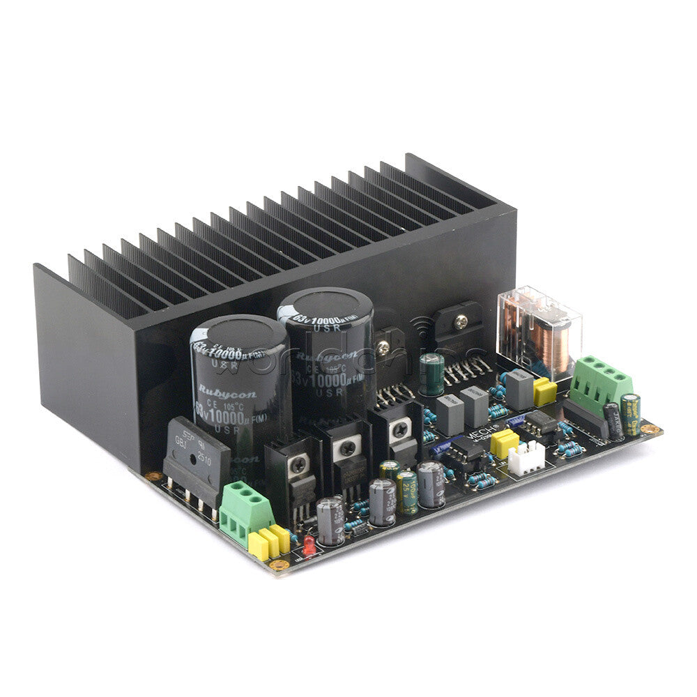 LM3886 Stereo 2.0 High Power Amplifier Module OP07 DC Servo 5534 Pre-amplifier