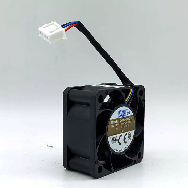 1/piece DYTB0420B2S AVC 4020 12V 0.65A 4CM 4-wire PWM Temperature Cooling Fan
