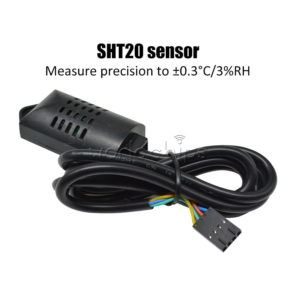 AC110-220V Intelligent Digital LCD Temperature Humidity Controller SHT20 Sensor