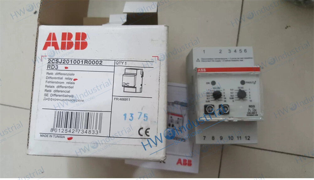 1/Piece ABB Residual Current Monitor RD3 Rated Voltage 230-400V