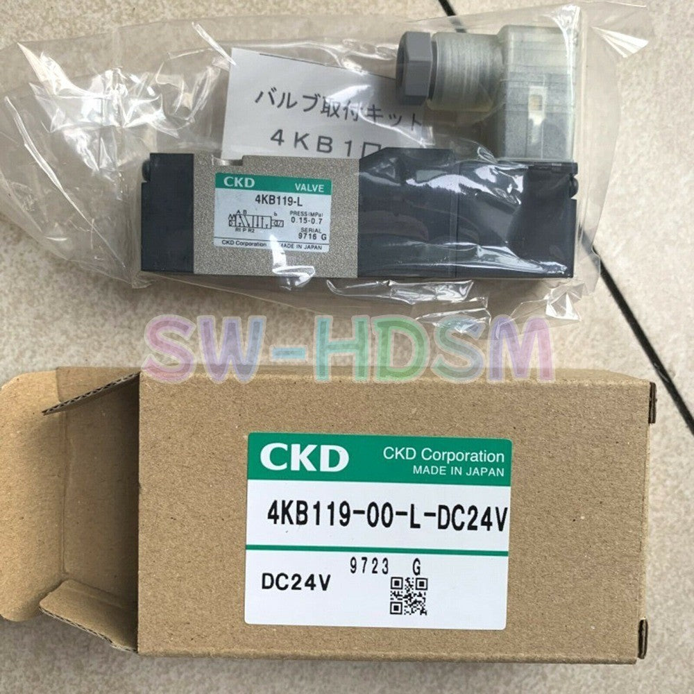 1PCS  FORCKD Solenoid Valve 4KB119-00-L-DC24V DC24V Freight Free