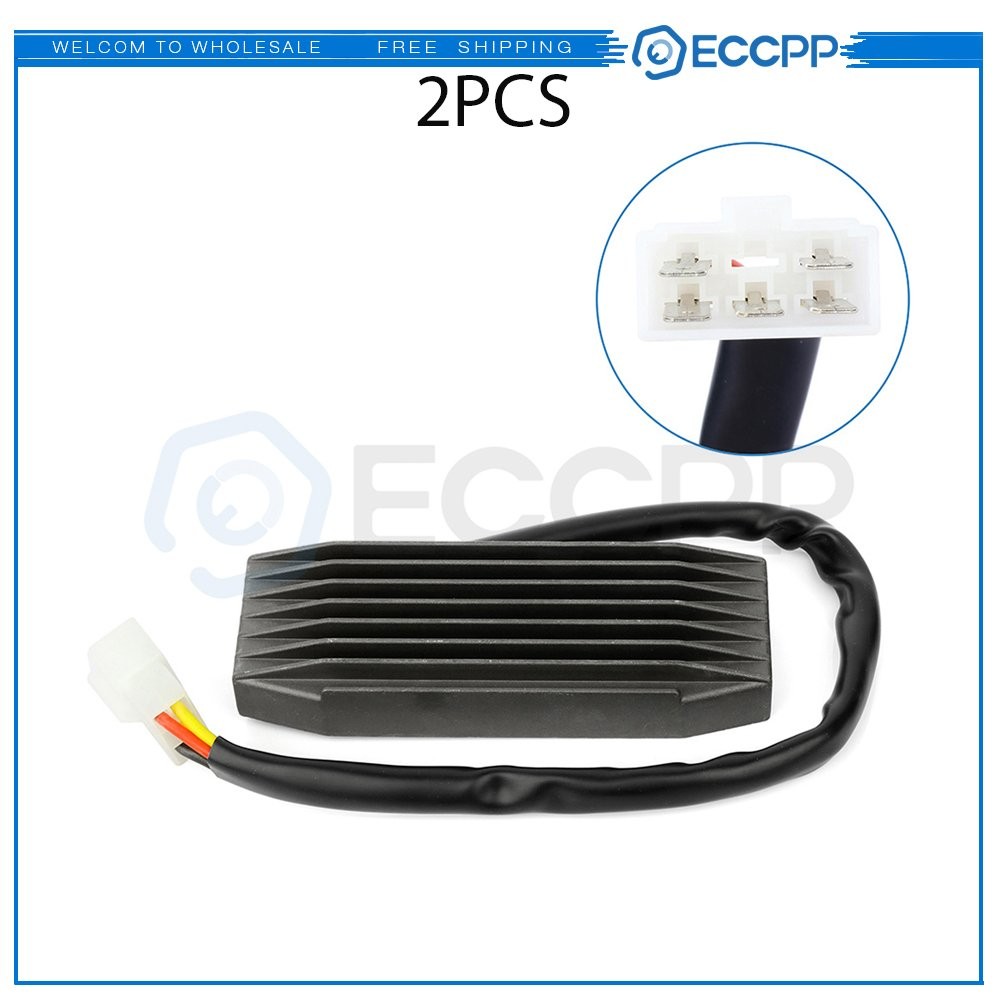 ECCPP 2Pcs Regulator Rectifier Fits SUZUKI VS1400 VS1400GLP BOULEVARD 2005-2009
