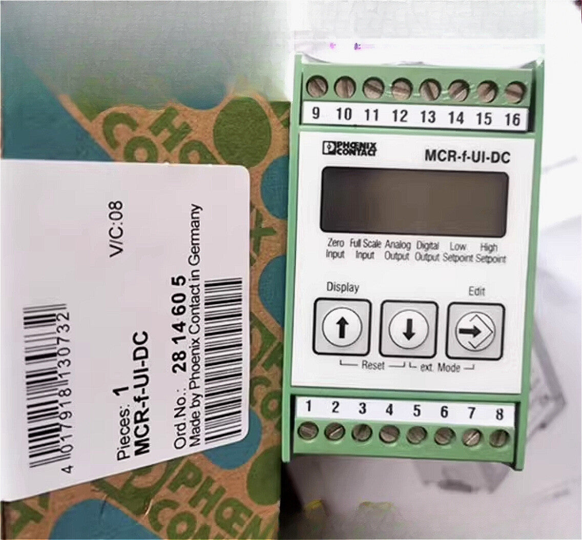 1PC  Phoenix Contact MCR-F-UI-DC Frequency Measurement Transmitter