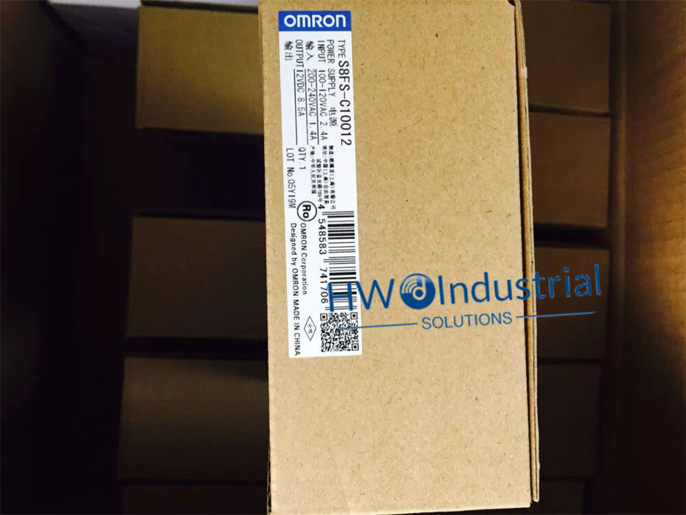 1/Piece  S8FS-C10012 100W 12V 8.5A OMRON Switching Power Supply