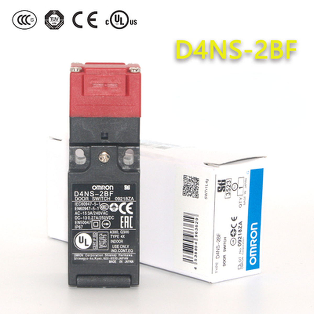 1pcs Omron Safety Door Limit Switch D4NS-1BF D4NS-2BF D4NS-4BF