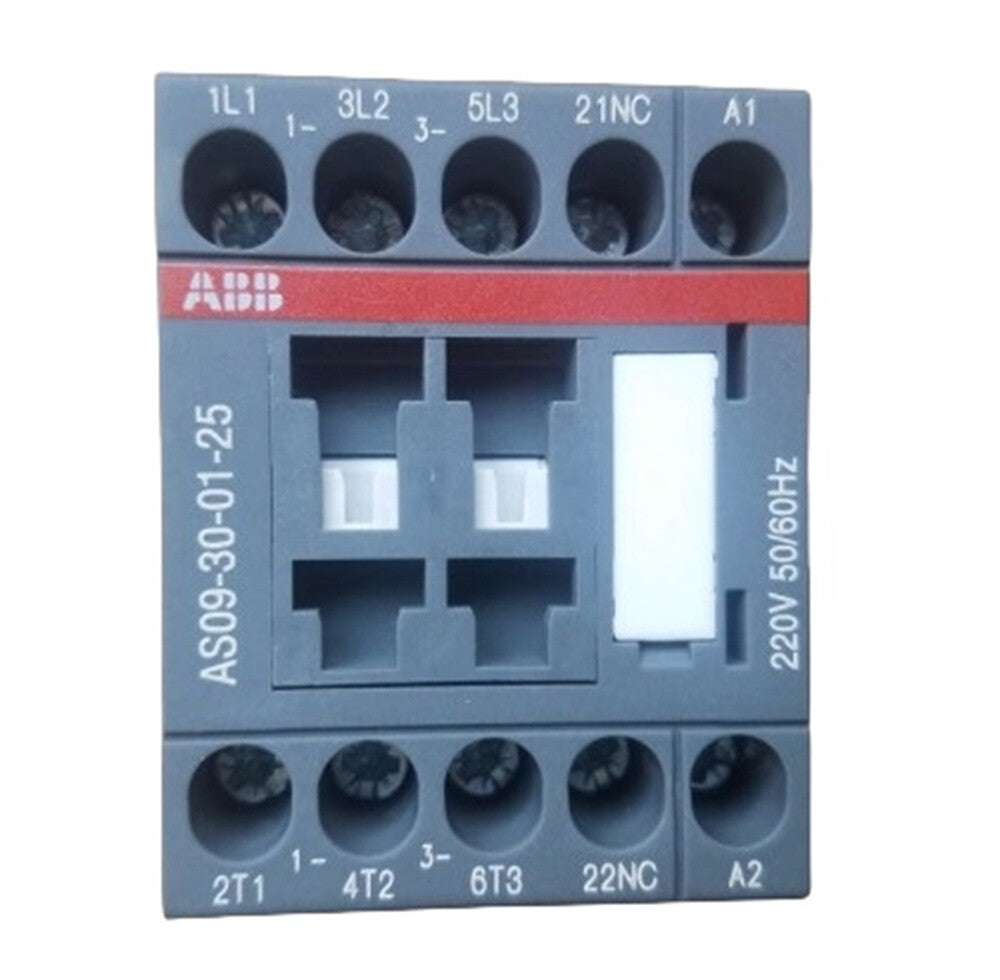 1/piece  ABB AC contactor AS09-30-01-25 AC220V