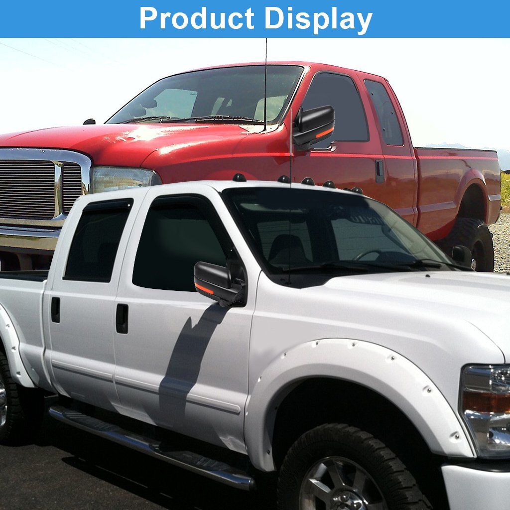 Passenger Side Power Heated Tow Mirror For 2004-2014 Ford F150 F-150 Pickup