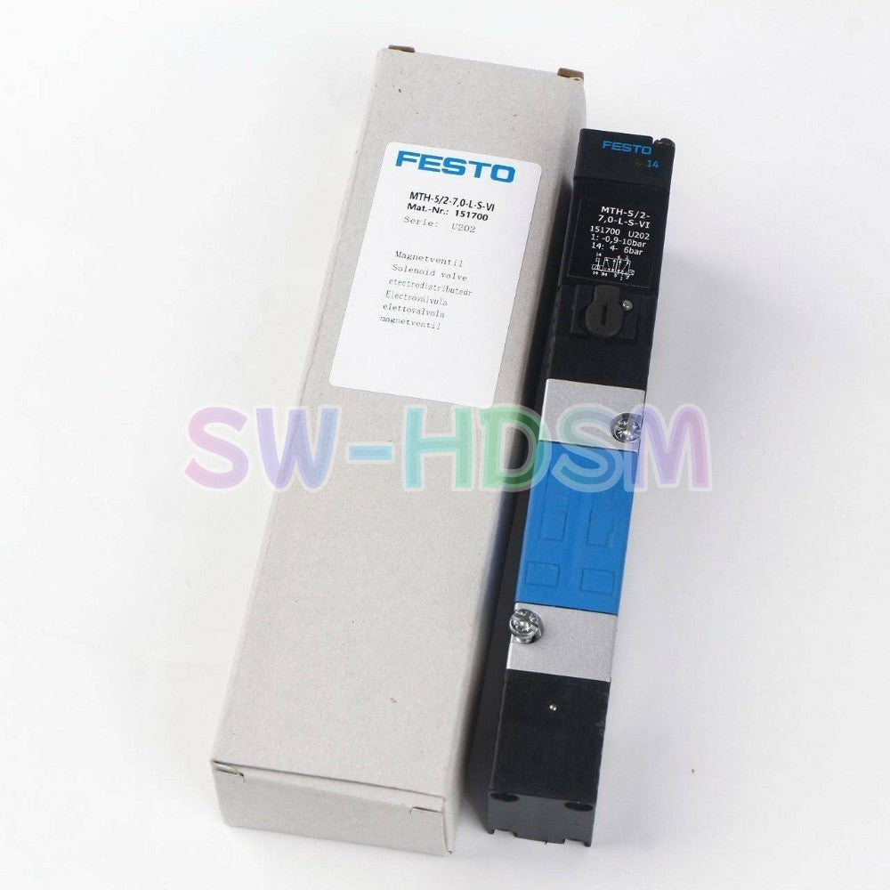 1PCS   FESTO MTH-5/2-7,0-L-S-VI 151700 Solenoid Valve Freight Free