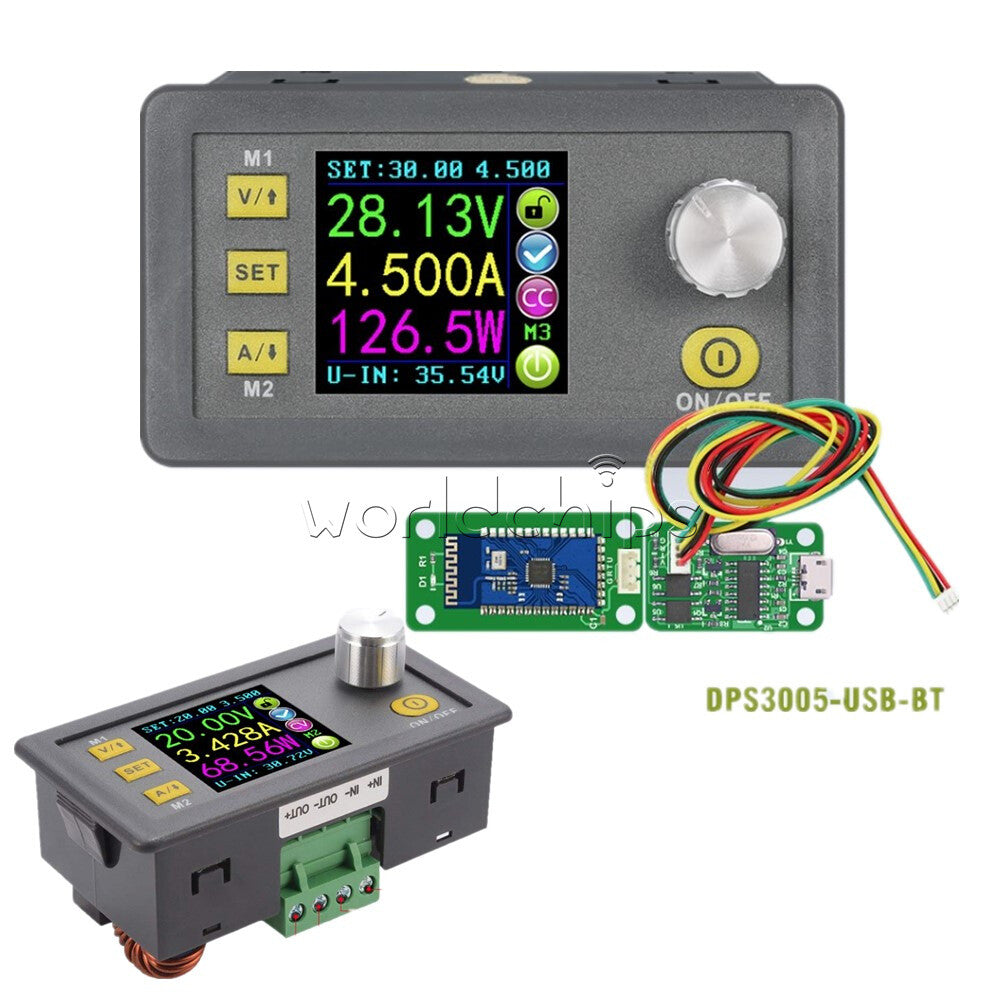 DPS3005 LCD Communication USB Bluetooth DC Adjustable Buck Power Supply Module