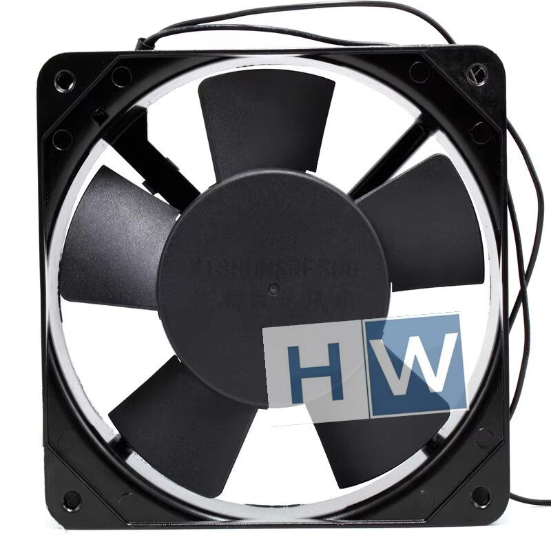 1PC SD1225A2 AC220-240V 16/13W 0.08/0.06A 2-wire Cabinet Axial Flow Cooling Fan
