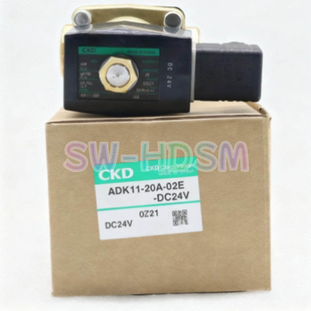1PCS  FOR CKD ADK11-20A-02E-DC24V Solenoid Valve Freight Free