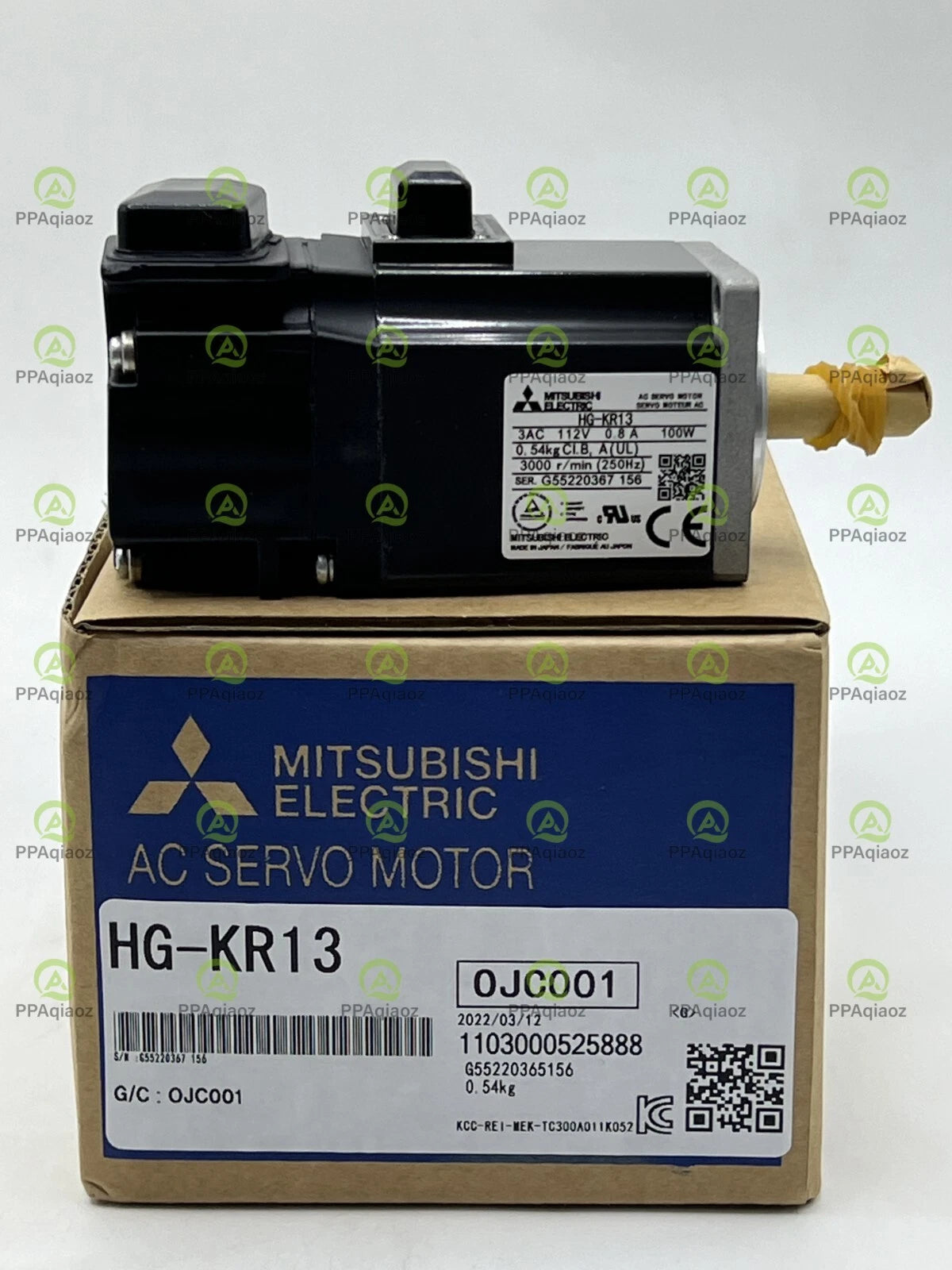 1PCS  MITSUBISHI AC SERVO MOTOR HG-KR13 HGKR13 #P
