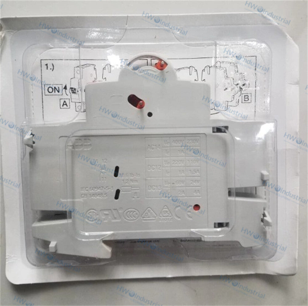 1/Piece  S2C-S/H6R Circuit Breaker Accessory Signal Auxiliary Contact ABB