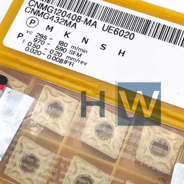 Box/10Pcs CNMG120408-MA UE6020 Diamond Outer Circular CNC Blade