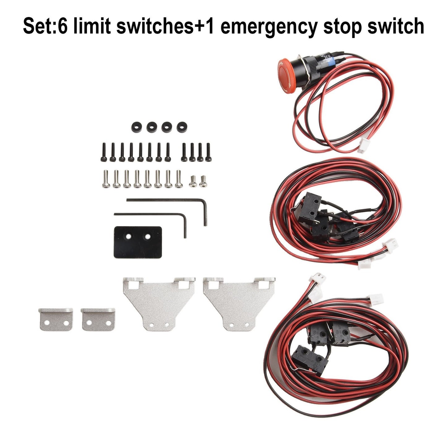 Precision Limit Switch and Stop Button for CNC Engravers For 3018 Series