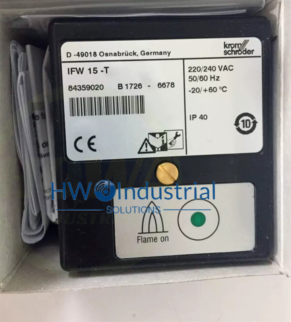 1/piece  Krom IFW15-T IFW 15-T 220/240V Flame Detection Controller