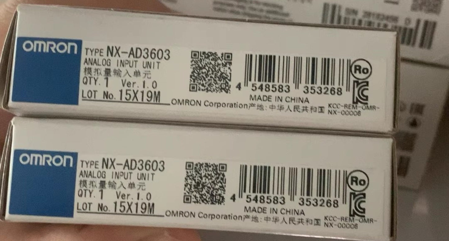 1pcs OMRON NX-AD3603 PLC Processor Module