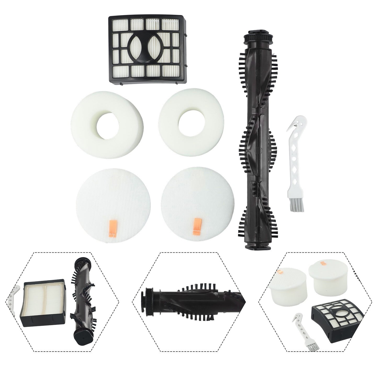 Attachment Filter Attachment Replacement Roller Brush Sponges High Quality