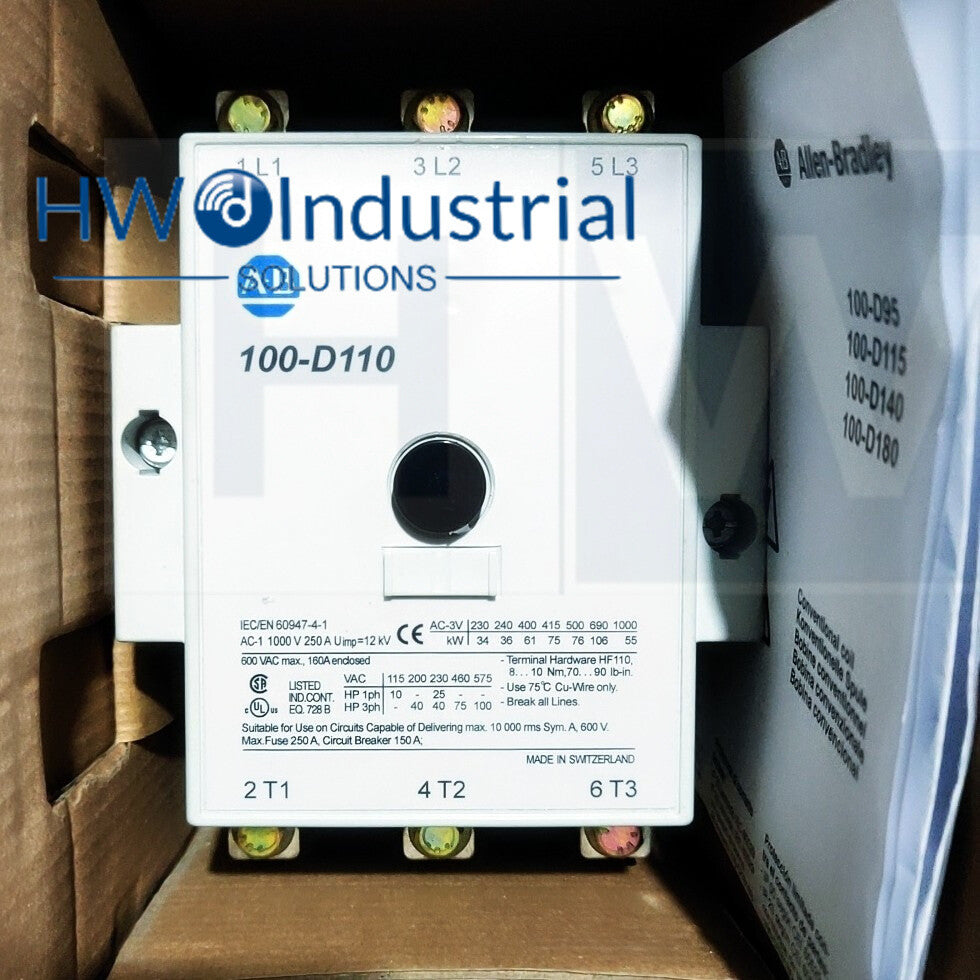 1Pc  Contactor 100-D110 110V 100-D110A11 Expedited