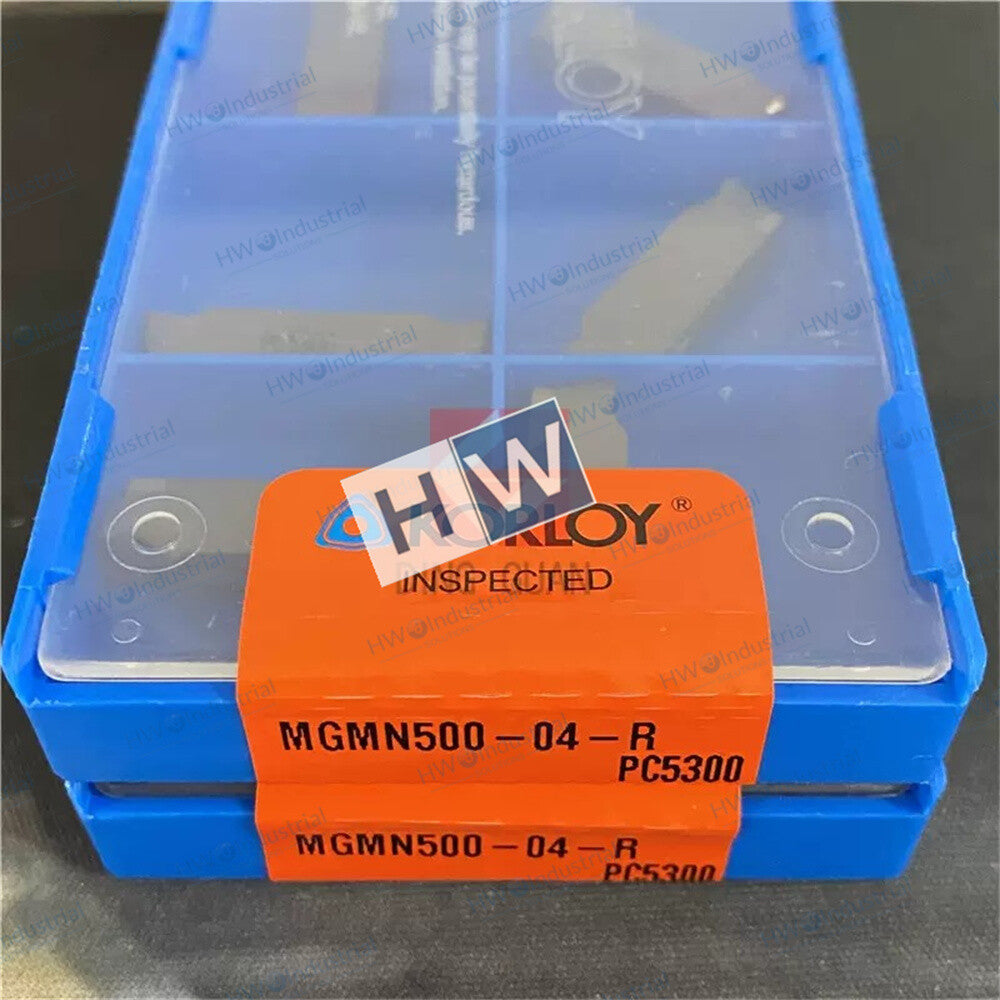 10piece/Box MGMN500-04-R PC5300 CNC Cutting Slotting Blade KORLOY