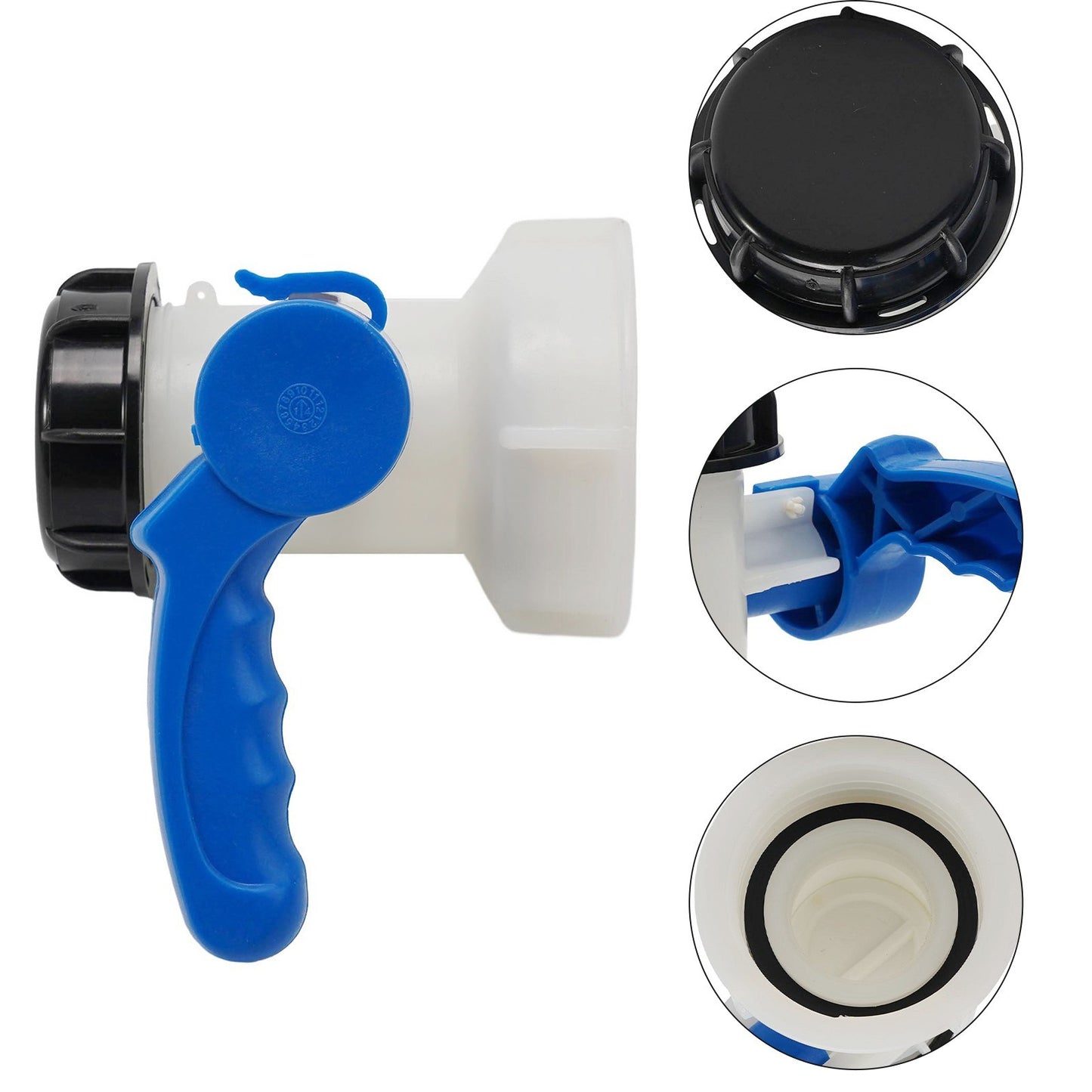 IBC Water Stillage Tank Butt Replacement Tap,outlet 60mm Valve S60x6 Container