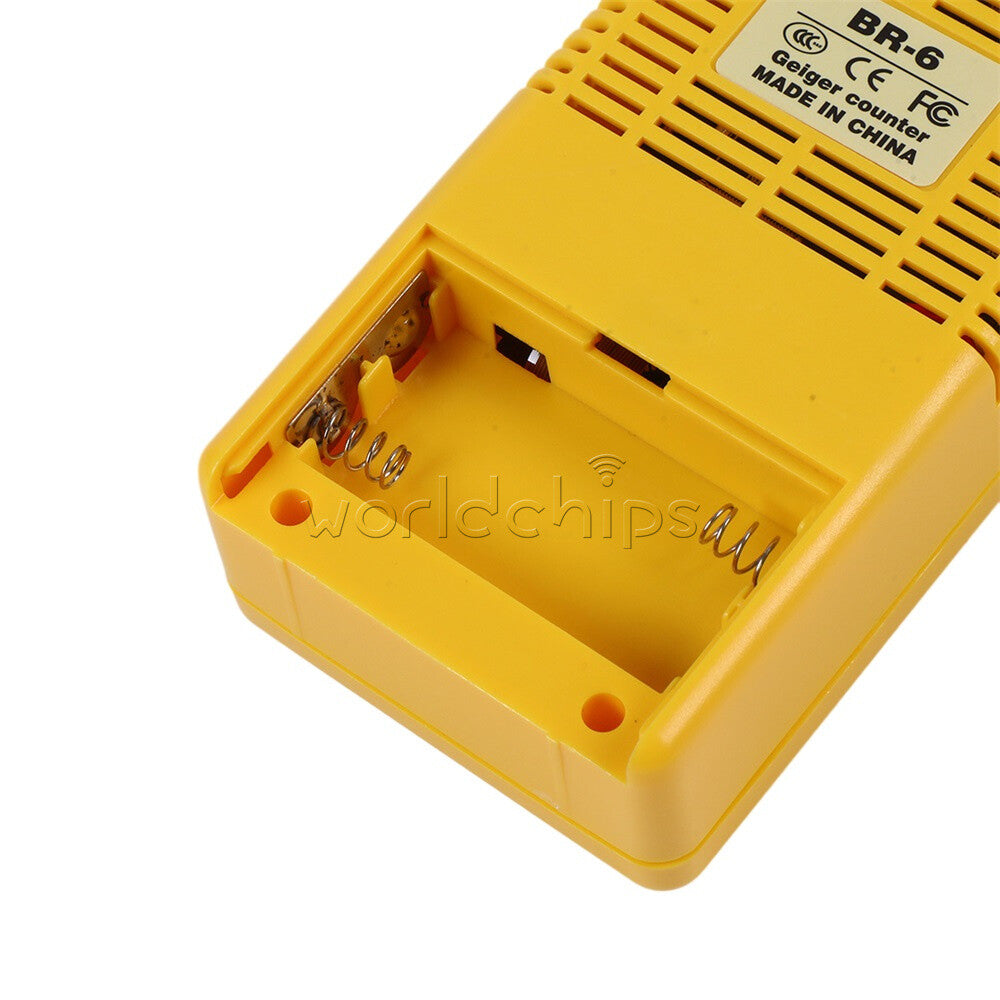 BR-6 Geiger Counter Nuclear Radiation Detector X-ray Beta Gamma Detector Tester