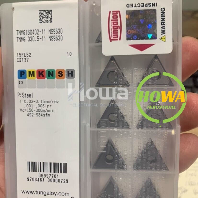 10Pcs/box Tungaloy TNMG160402-11 NS9530 TNMG330.5-11 Blade Carbide Inserts