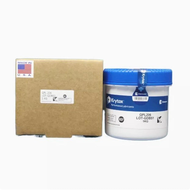 Chemours DUPONT Krytox GPL206 1Kg (2.2 LB)   free ship