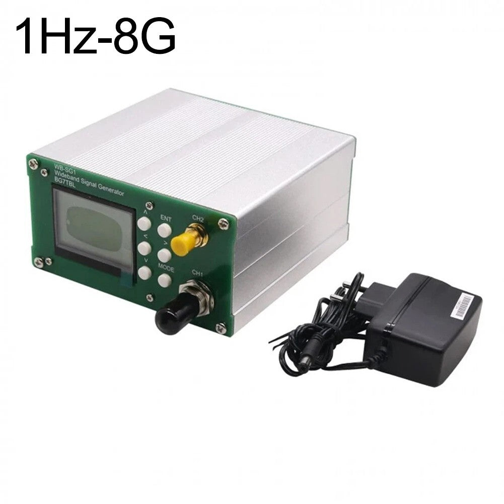 1Hz to 15GHz RF Signal Generator WBSG1 Wideband Builtin OCXO DC12V Adapter Pack