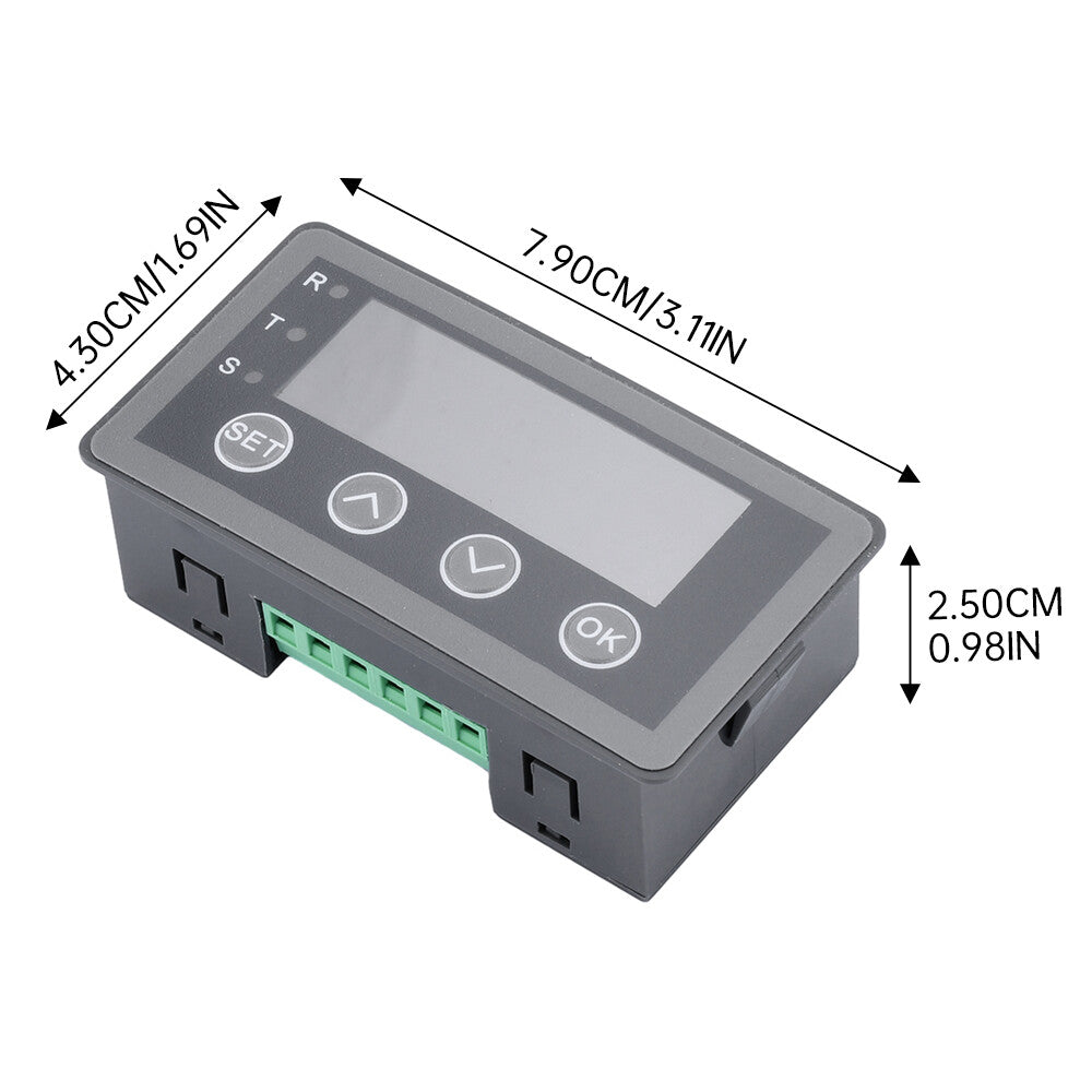 DC 6-25V 40mA 0.56 inch Digital Display Meter RS485 Modbus-Rtu Analog Signal