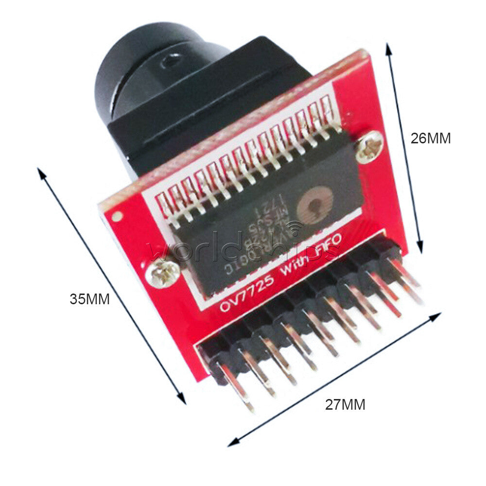 OV7725 1/4" 640x480 Camera Module 30W Pixels w FIFO STM32 Driver Replace OV7670