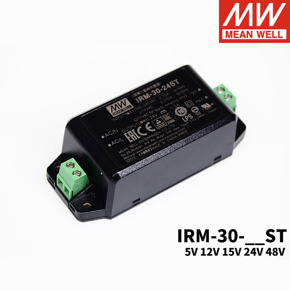 Mean Well IRM-30-ST switching power supply 5V12V24V48 terminal type 30W module