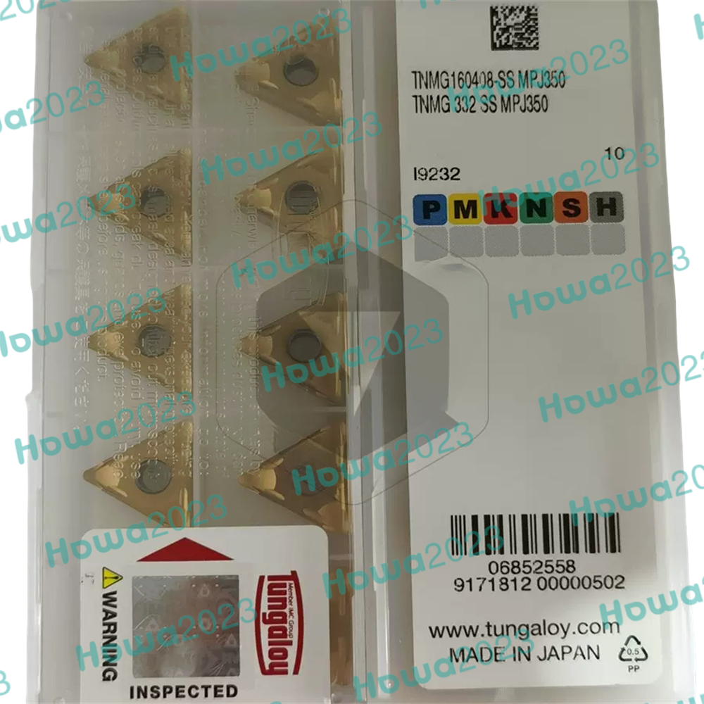 10pcs/Box Tungaloy TNMG160408-SS MPJ350 TNMG332-SS Turning Blade Carbide Inserts
