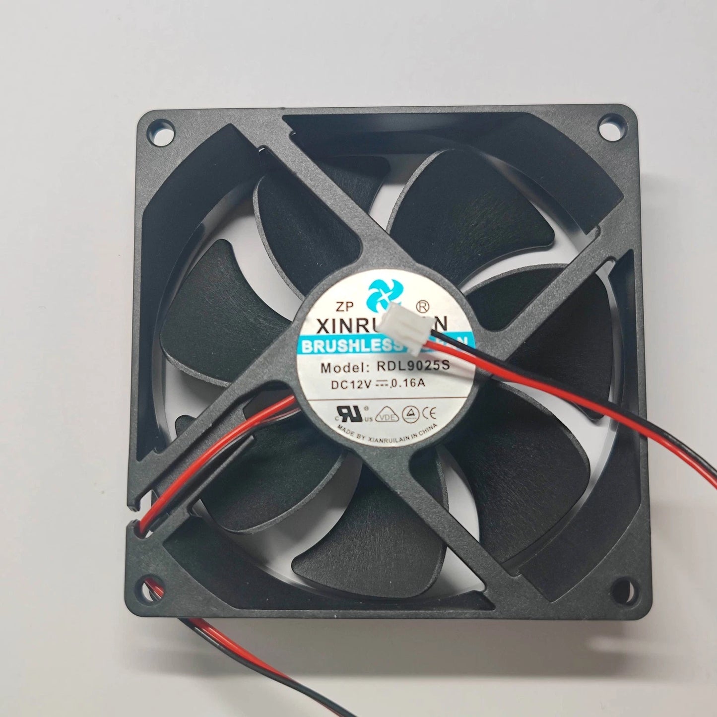 1 PCS RDL9025S DC12V 0.16A 9025 9cm 2 pin Fan