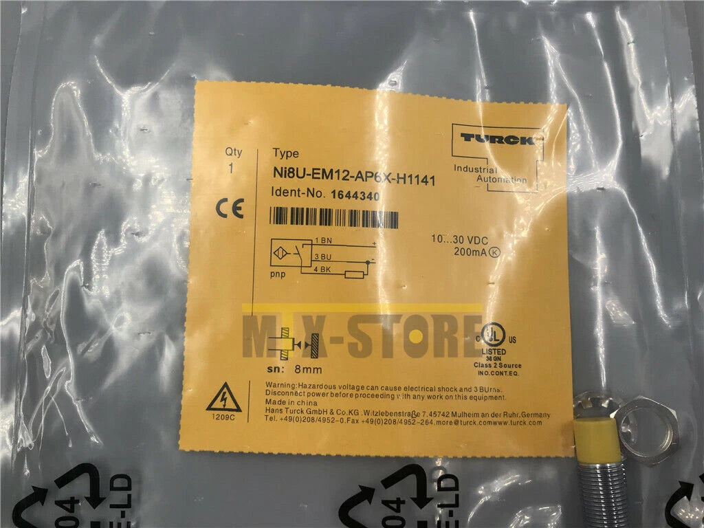 1PC    proximity switch NI8U-EM12-AP6X-H1141