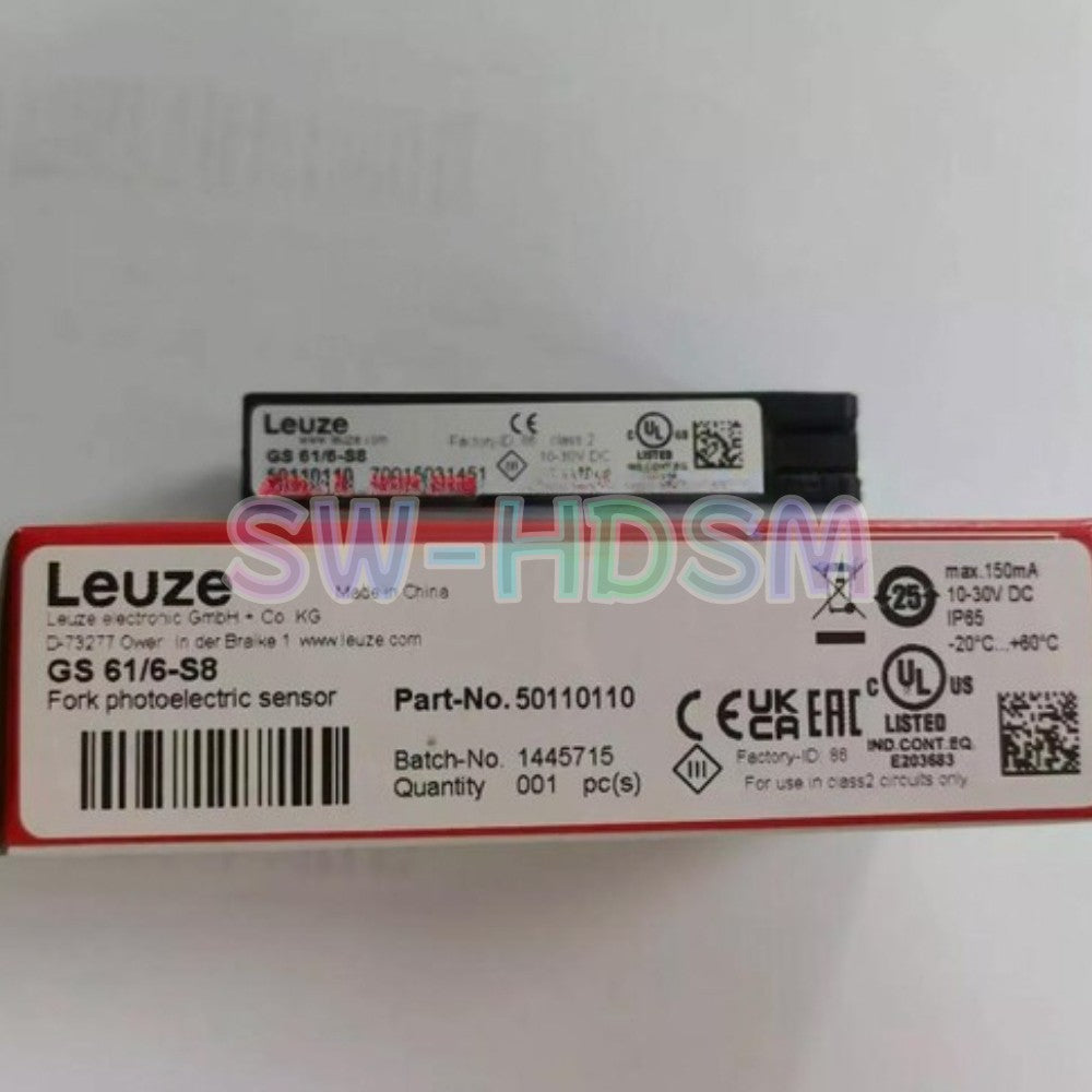 1PCS  For Leuze Photoelectric Sensor GS 61/6-S8 50110110 Freight Free