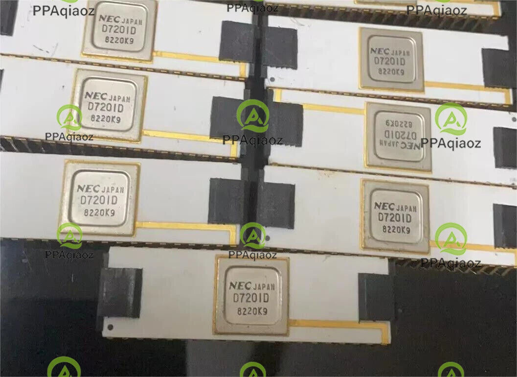 1PCS   NEC    D7201D   IC GOLD PINS  DIP40 .  .
