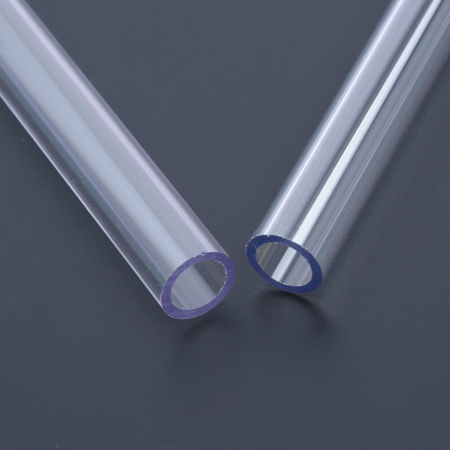 4pcs 500mm Clear Bending Hard Tubing Hose Set for High Performance Cooling