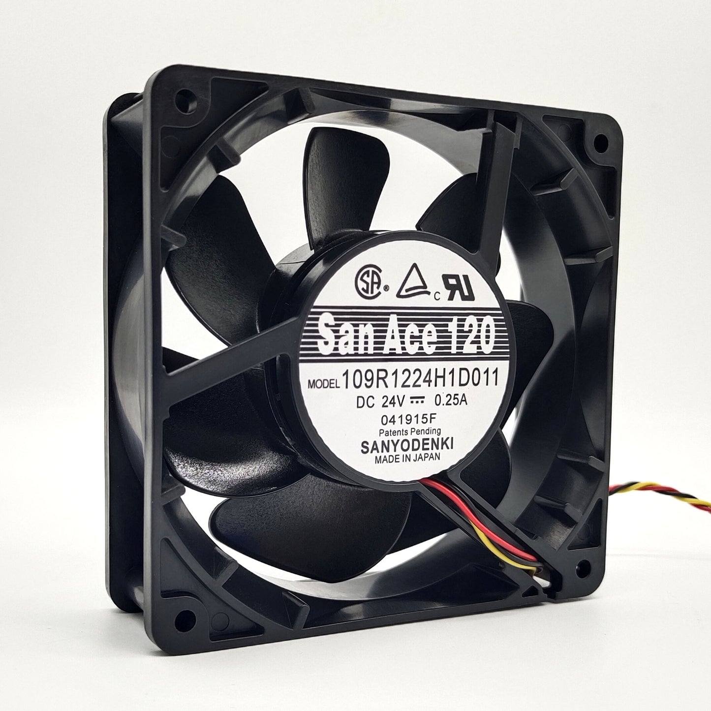 1pc Sanyo 109R1224H1D011 24V 0.25A 12CM 12038 Inverter Cooling Fan