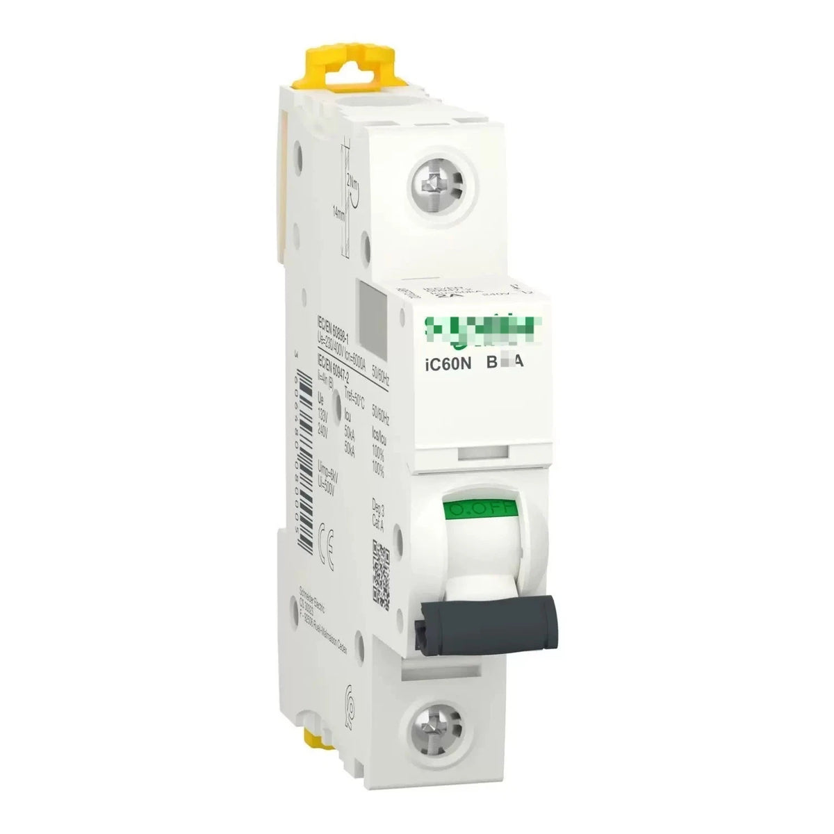 1PCS  FIT FOR iC60N A9F73150 1P 50A 6kA miniature circuit breaker