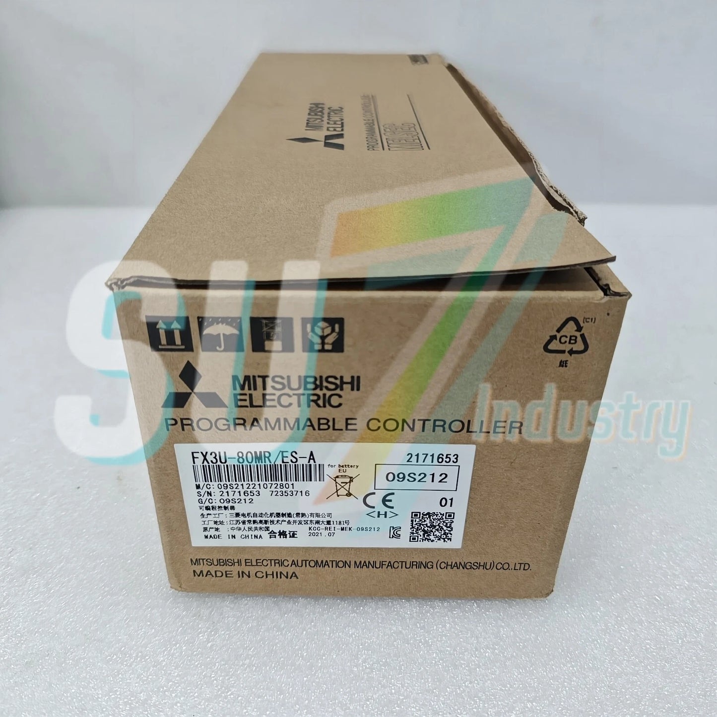 Mitsubishi FX3U-80MR/ES-A PLC Module# 1pcs    In Box