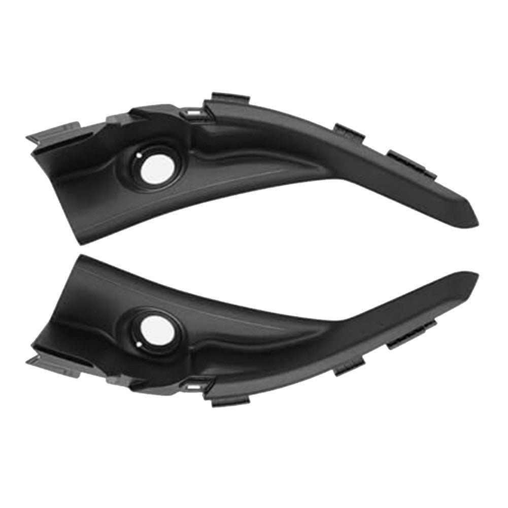 For Honda Civic 9th Generation Front Windshield Corner Trim Pair ABS Black