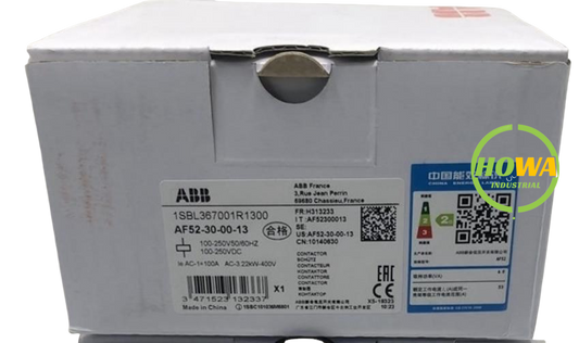 1/piece  ABB Contactor AF52-30-00-13 100-250V Coil Voltage